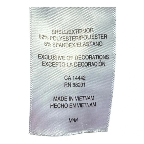 Mondetta Moisture Wicking Paper Bag Waist Shorts Pockets Blue Women Size‎ Medium - Picture 8 of 10